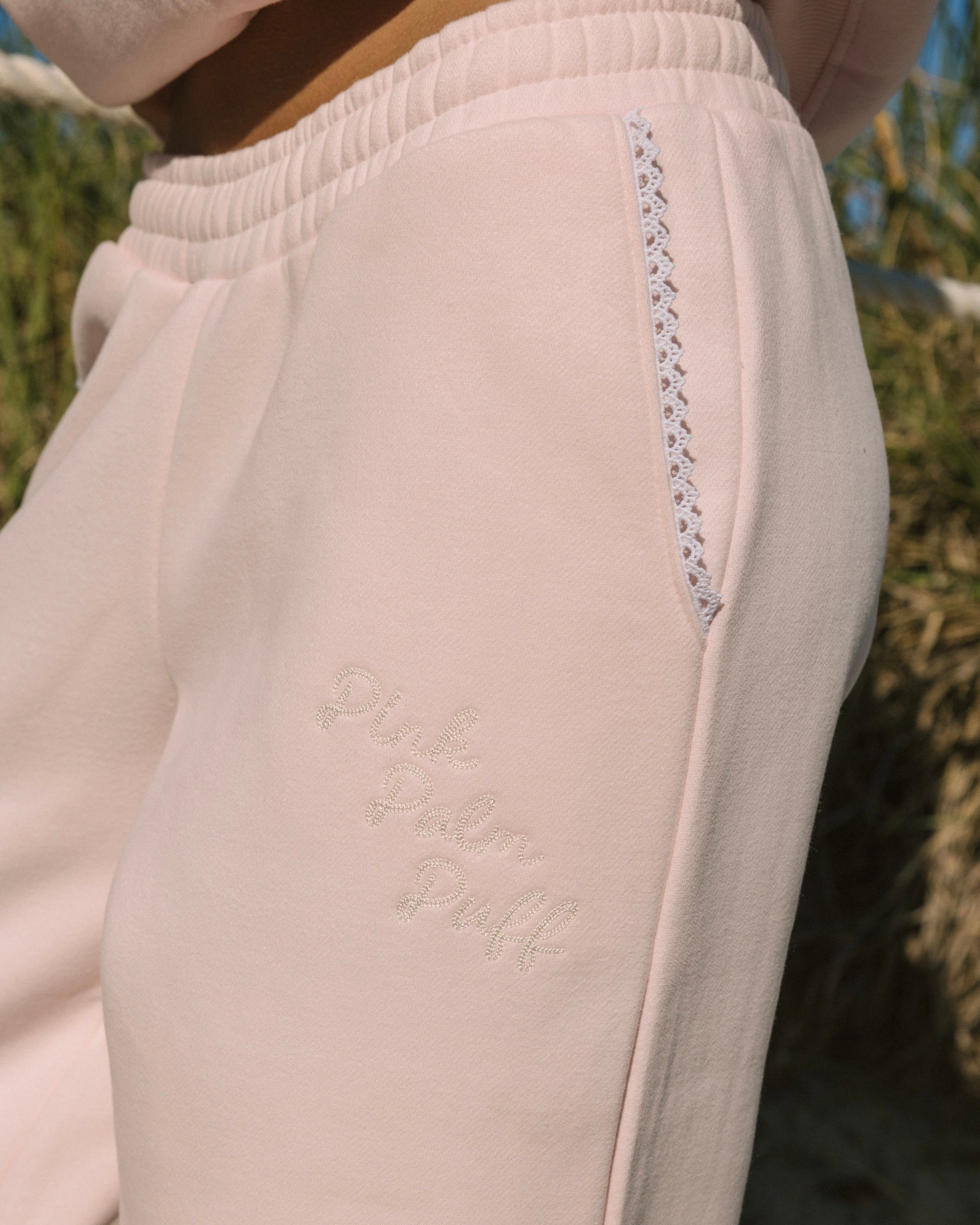 "Lacy" Wideleg Sweatpants