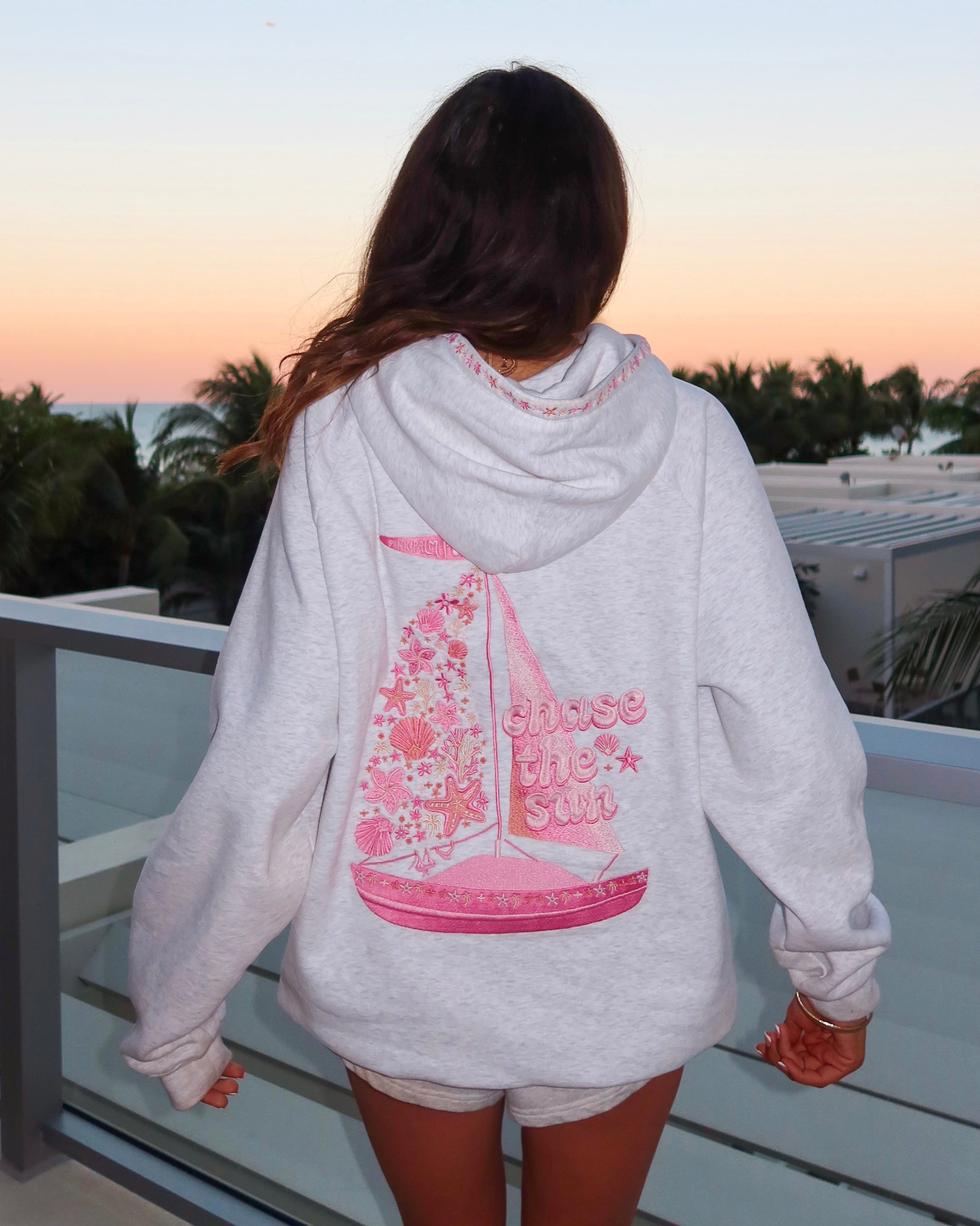 "Chase the Sun" Relaxed Hoodie