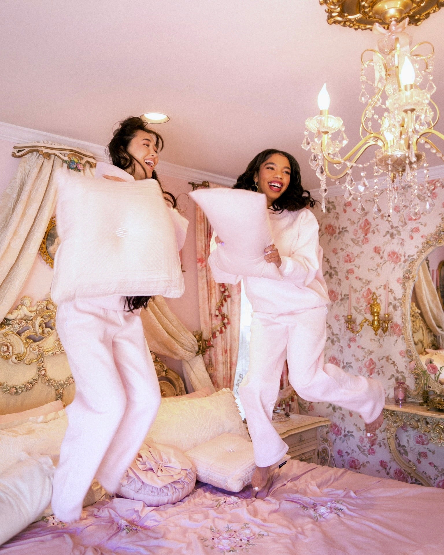 "Lacy" Wideleg Sweatpants
