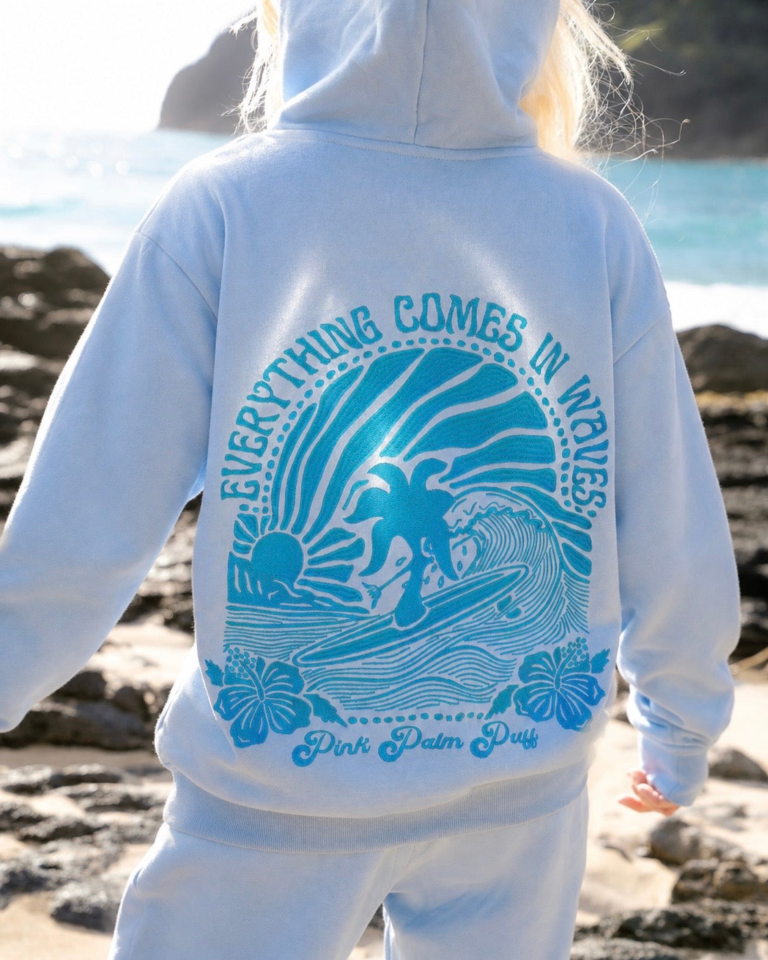 "Everything Comes in Waves" Hoodie